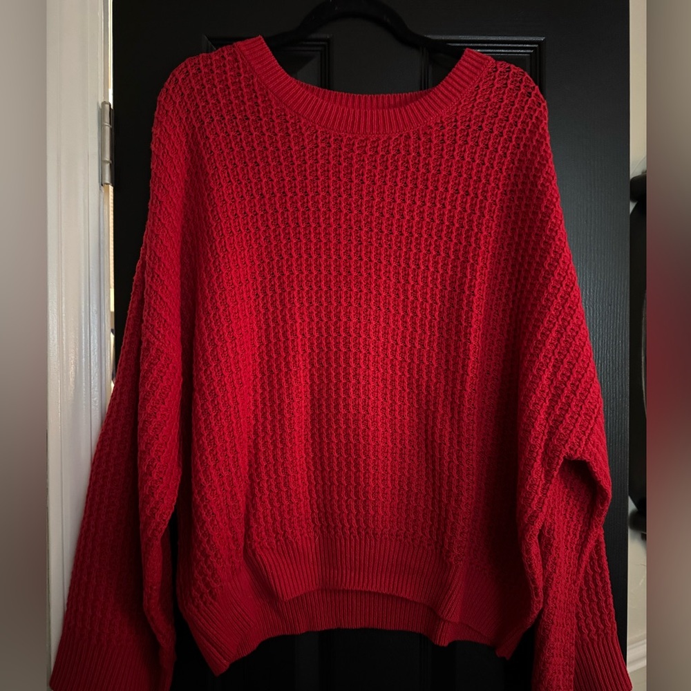 pink lily sweater
